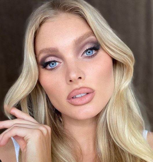 elsa hosk sa sminkom