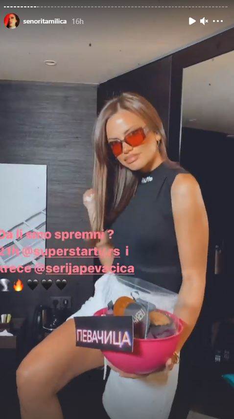 milica pavlovic u seriji pevacica