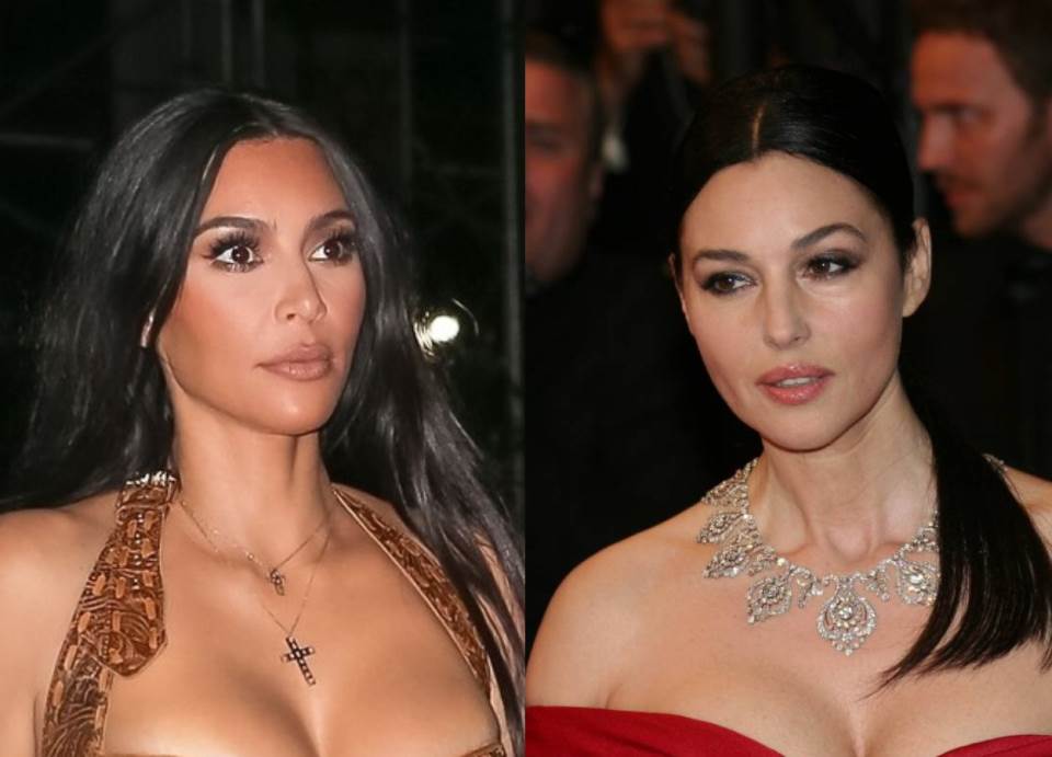 Kim Kardašijan se obukla kao Monika Beluči.