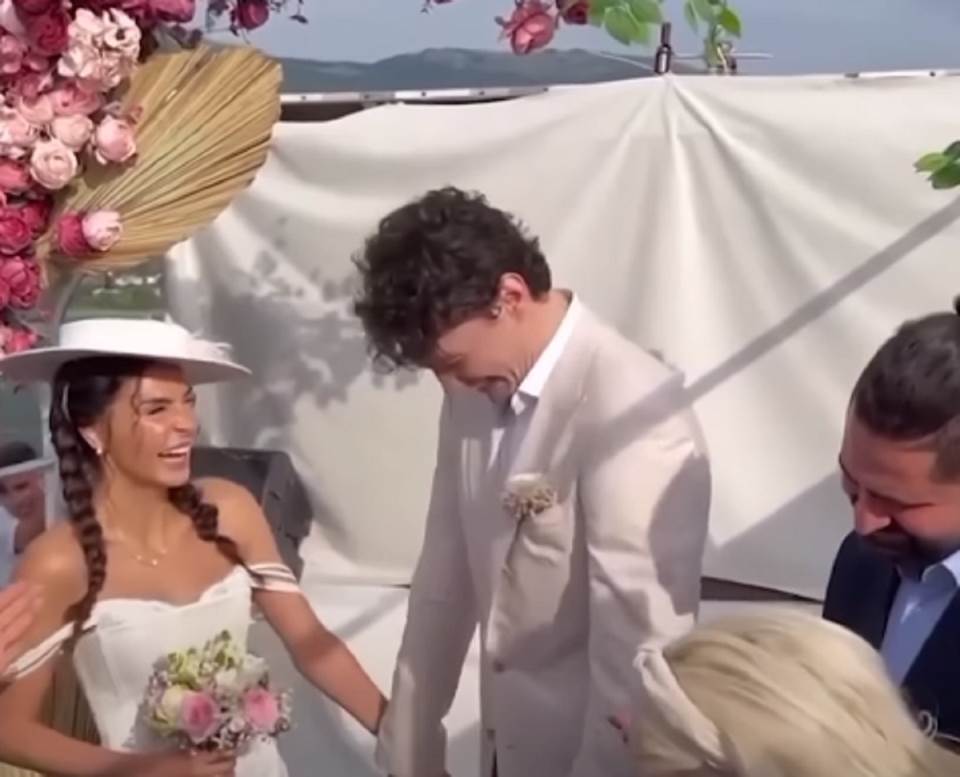 Čedi Osman i Ebru Šahin venčali su se na ohridu.
