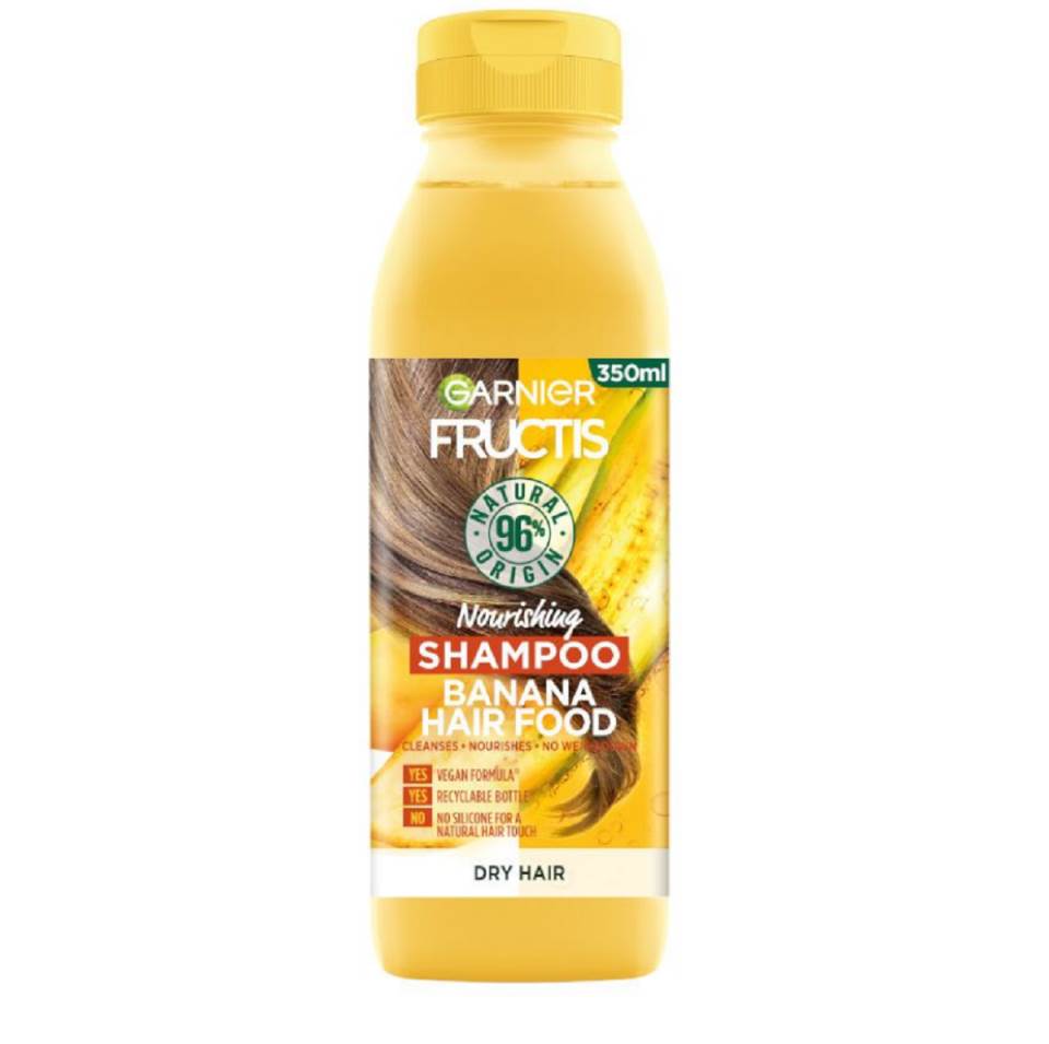 Garnier Fructis Hair Food Banana šampon.