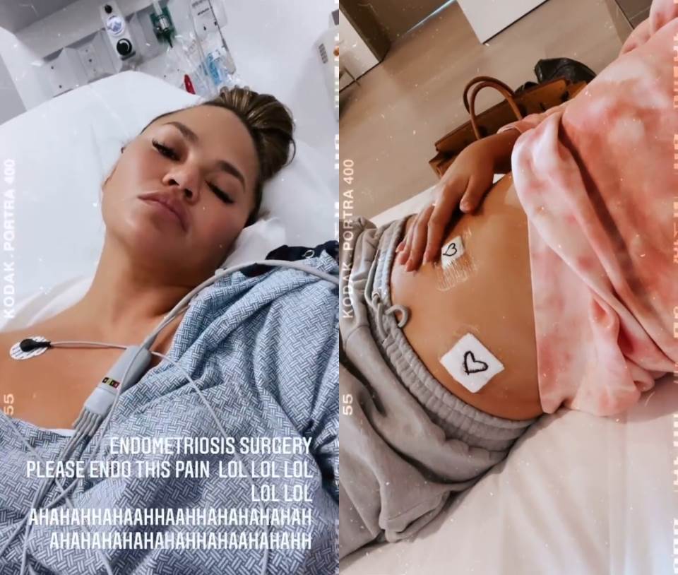 Krisi Tajgen, nakon operacije usled endometrioze