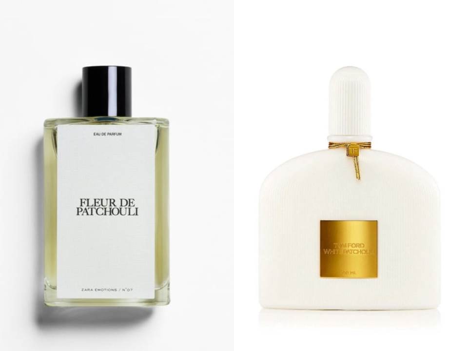 Zara parfem Fleur De Patchouli je kopija Tom Ford White Patchouli.