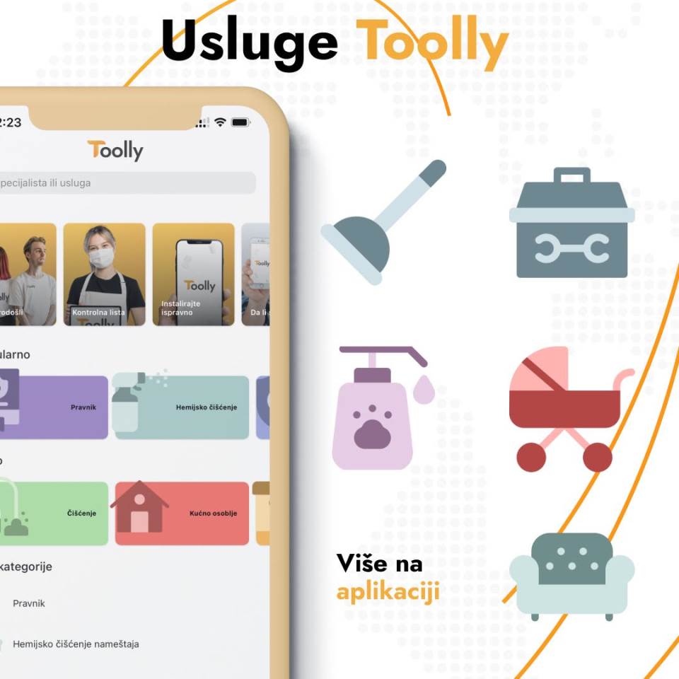 toolly zamenjuje sve usluge.