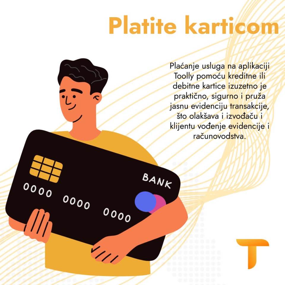 na toolly platite karticom.