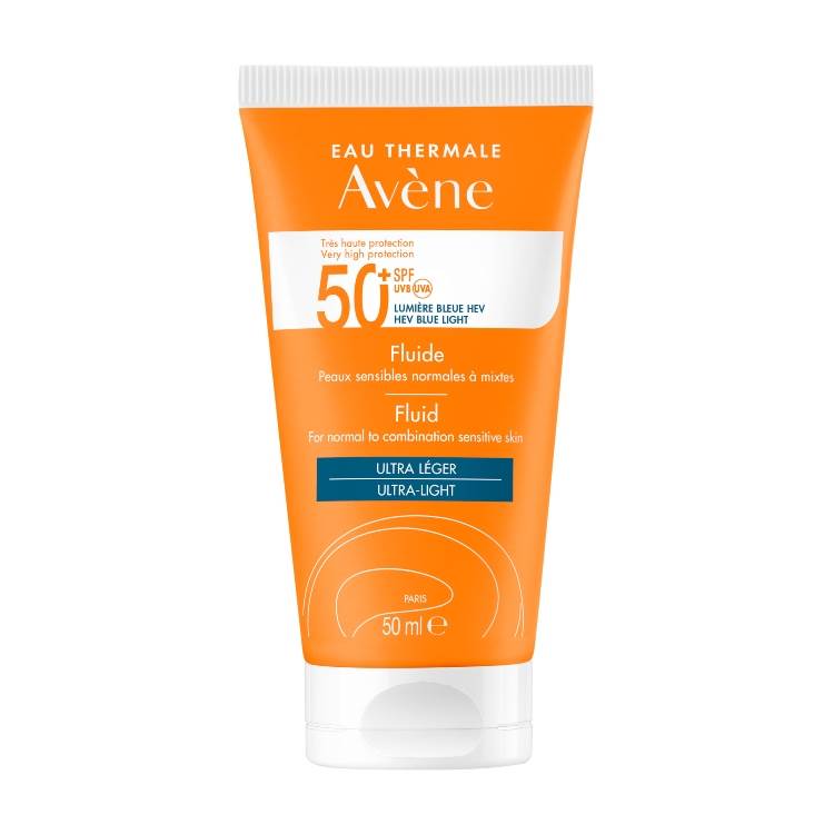 Avene Sun fluid SPF50+ neguje i čuva kožu.