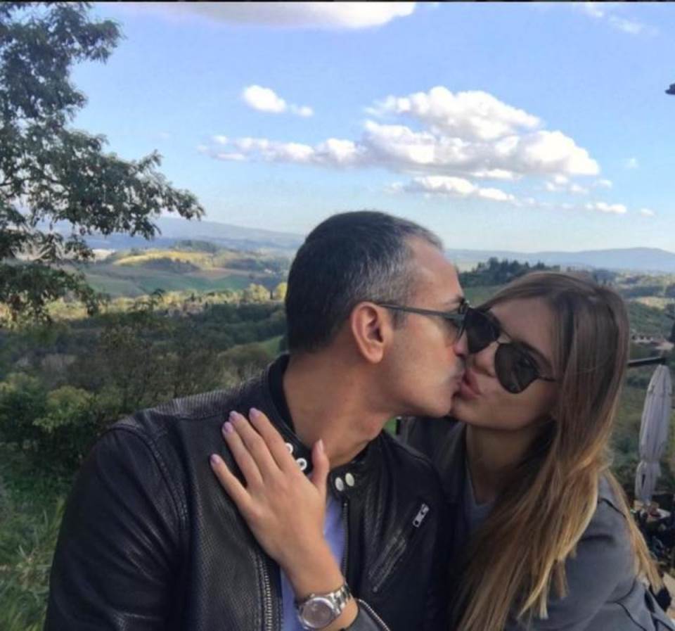 Mina Milenković sa novim partnerom.