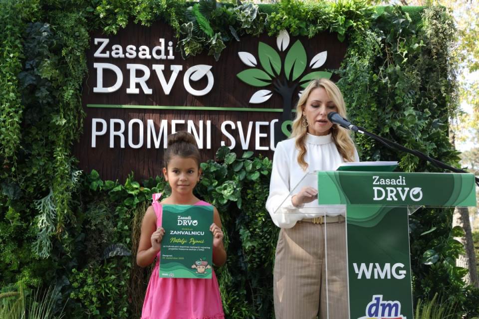 Danas je zvanično obeležen početak pete sezone projekta „Zasadi drvo“